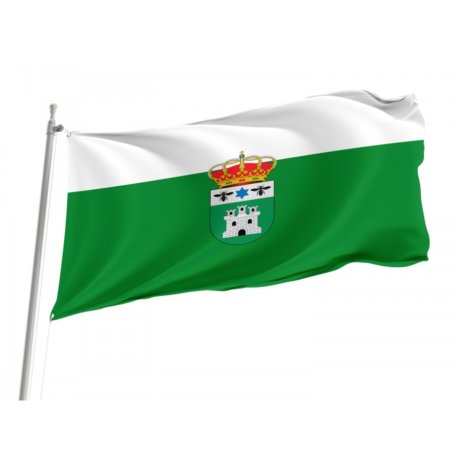 Flag Of Arroba De Los Montes, Ciudad Real, Patriotic Flags, Unique Design Print, Flags For Indoor & Outdoor Use - High Quality Castile La Mancha for Indoor and Outdoor Use