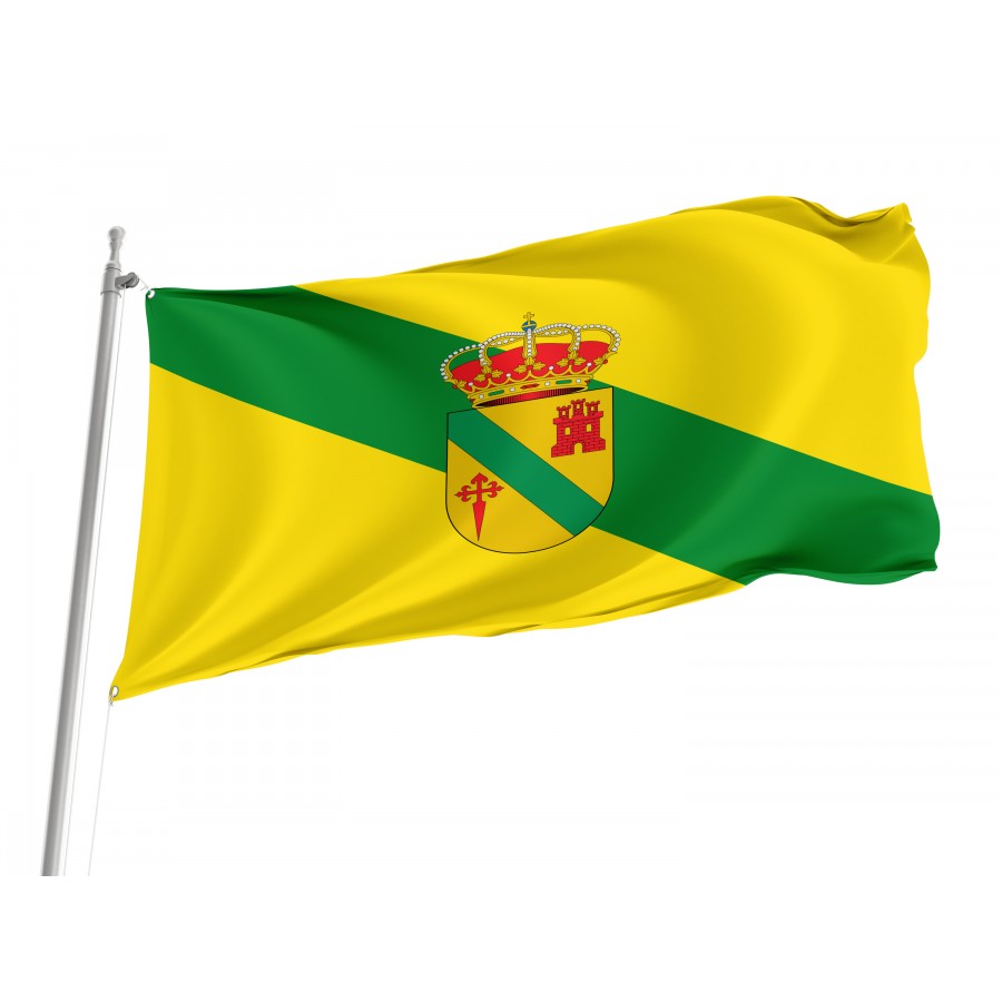 Flag Of Albaladejo, Ciudad Real, Spain, Patriotic Flags, Unique Design Print, Flags For Indoor & Outdoor Use - High Quality Castile La Mancha for Indoor and Outdoor Use