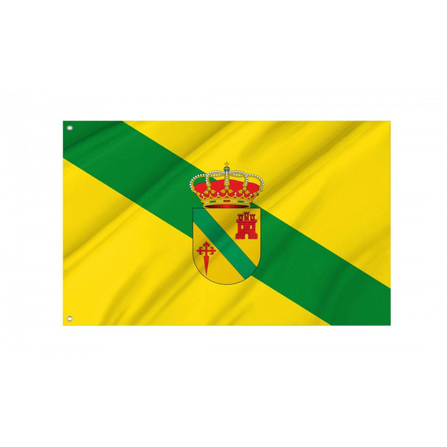 Flag Of Albaladejo, Ciudad Real, Spain, Patriotic Flags, Unique Design Print, Flags For Indoor & Outdoor Use - High Quality Castile La Mancha for Indoor and Outdoor Use