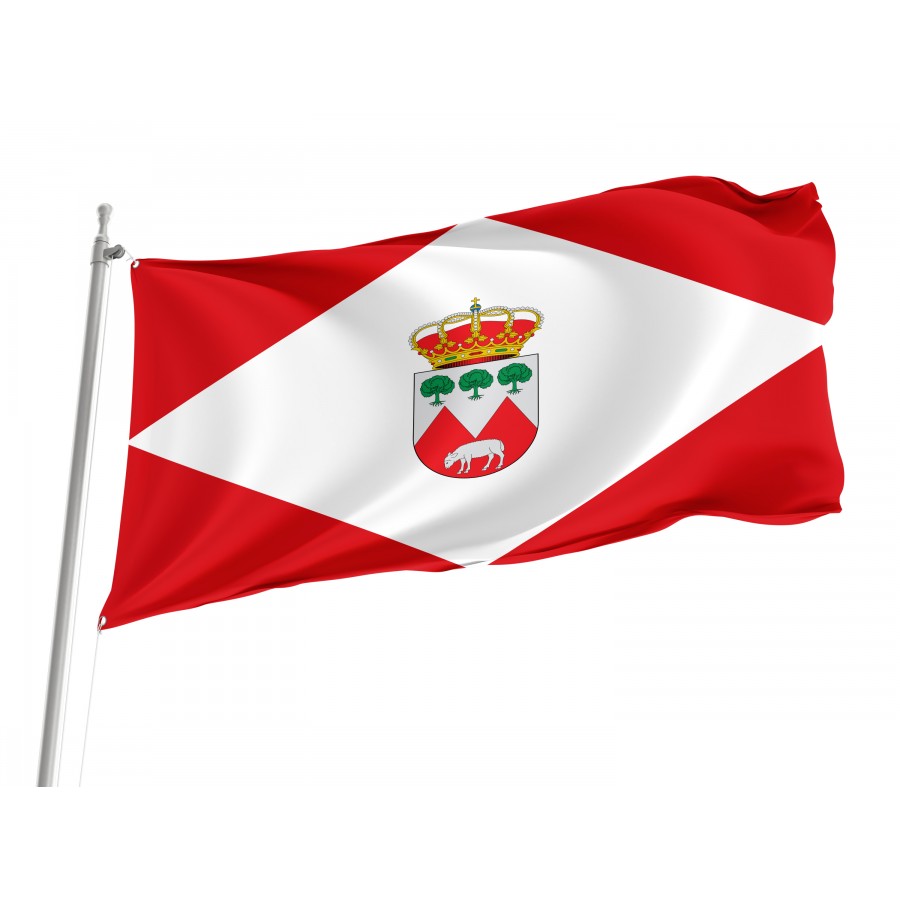 Flag Of Cabezarrubias Del Puerto, Ciudad Real, Spain, Patriotic Flags, Unique Design Print, Flags For Indoor & Outdoor Use - High Quality Castile La Mancha for Indoor and Outdoor Use