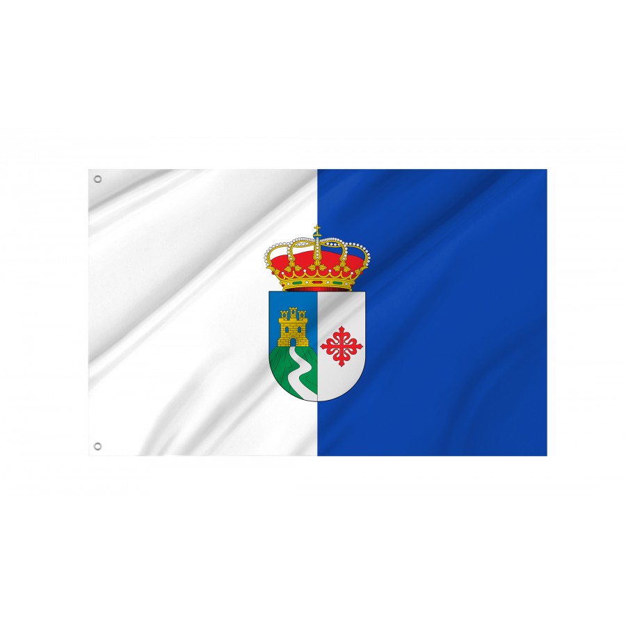 Flag Of Calzada De Calatrava, Ciudad Real, Spain, Patriotic Flags, Unique Design Print, Flags For Indoor & Outdoor Use - High Quality Castile La Mancha for Indoor and Outdoor Use
