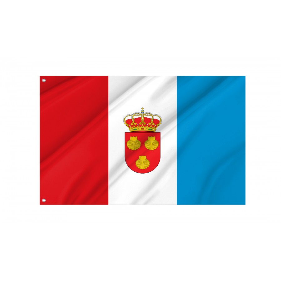 Flag Of Villahermosa, Ciudad Real, Spain, Patriotic Flags, Unique Design Print, Flags For Indoor & Outdoor Use - High Quality Castile La Mancha for Indoor and Outdoor Use