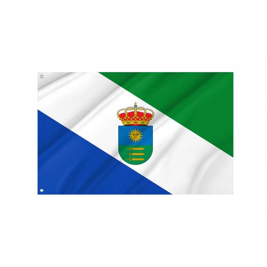 Flag Of Llanos Del Caudillo, Ciudad Real, Patriotic Flags, Unique Design Print, Flags For Indoor & Outdoor Use - High Quality Castile La Mancha for Indoor and Outdoor Use