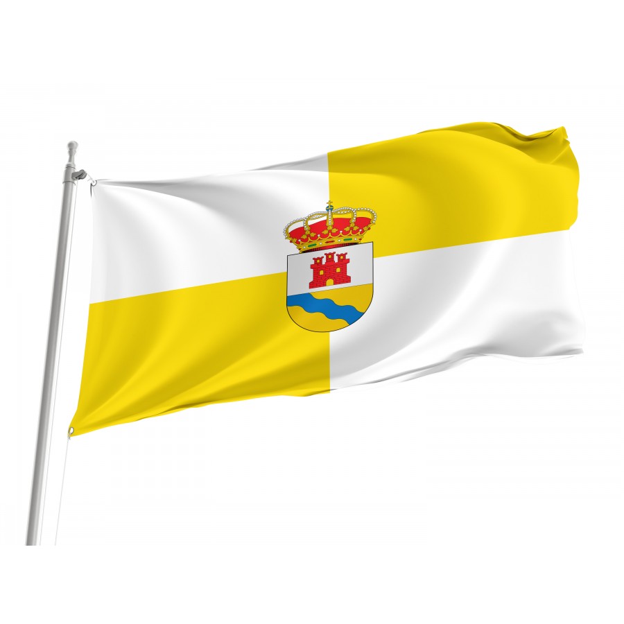 Flag Of Retuerta Del Bullaque, Ciudad Real, Patriotic Flags, Unique Design Print, Flags For Indoor & Outdoor Use - High Quality Castile La Mancha for Indoor and Outdoor Use