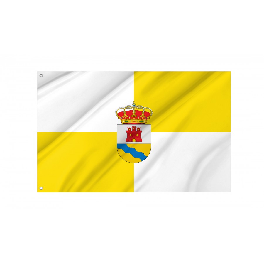 Flag Of Retuerta Del Bullaque, Ciudad Real, Patriotic Flags, Unique Design Print, Flags For Indoor & Outdoor Use - High Quality Castile La Mancha for Indoor and Outdoor Use