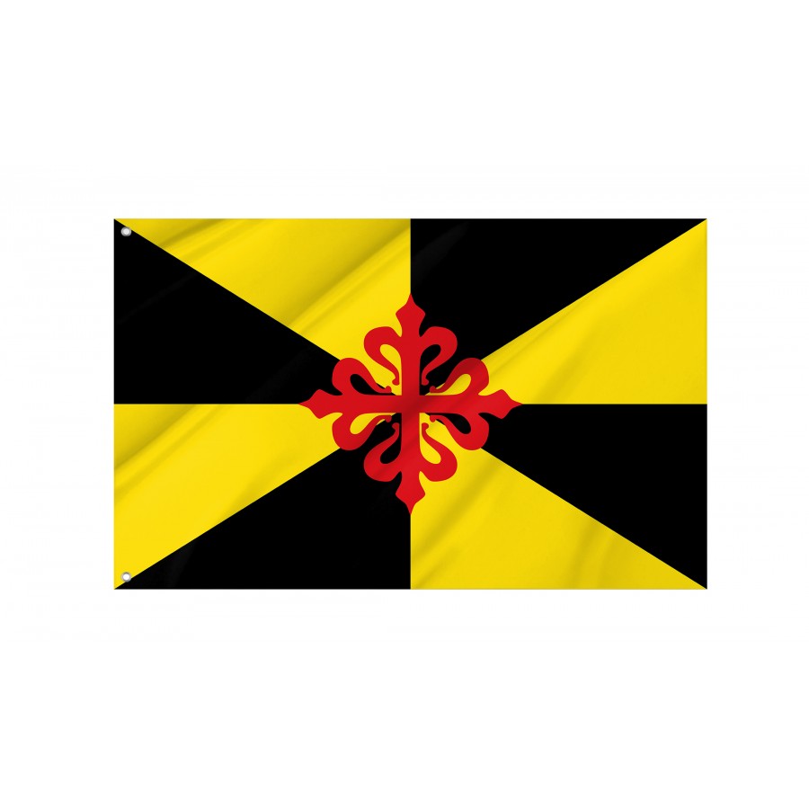 Flag Of Saceruela, Ciudad Real, Patriotic Flags, Unique Design Print, Flags For Indoor & Outdoor Use - High Quality Castile La Mancha for Indoor and Outdoor Use