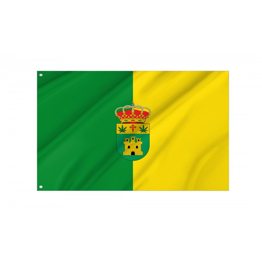 Flag Of Santa Cruz De Los Cáñamos, Ciudad Real, Patriotic Flags, Unique Design Print, Flags For Indoor & Outdoor Use - High Quality Castile La Mancha for Indoor and Outdoor Use