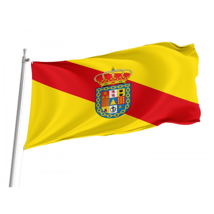Flag Of Buenache De Alarcón, Cuenca, Patriotic Flags, Unique Design Print, Flags For Indoor & Outdoor Use - High Quality Castile La Mancha for Indoor and Outdoor Use