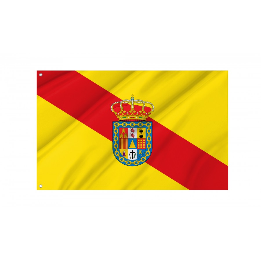 Flag Of Buenache De Alarcón, Cuenca, Patriotic Flags, Unique Design Print, Flags For Indoor & Outdoor Use - High Quality Castile La Mancha for Indoor and Outdoor Use