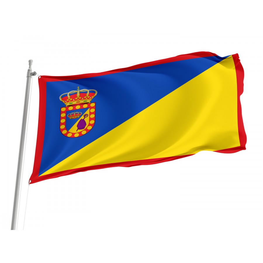 Flag Of Abia De La Obispalía, Cuenca, Spain, Patriotic Flags, Unique Design Print, Flags For Indoor & Outdoor Use - High Quality Castile La Mancha for Indoor and Outdoor Use