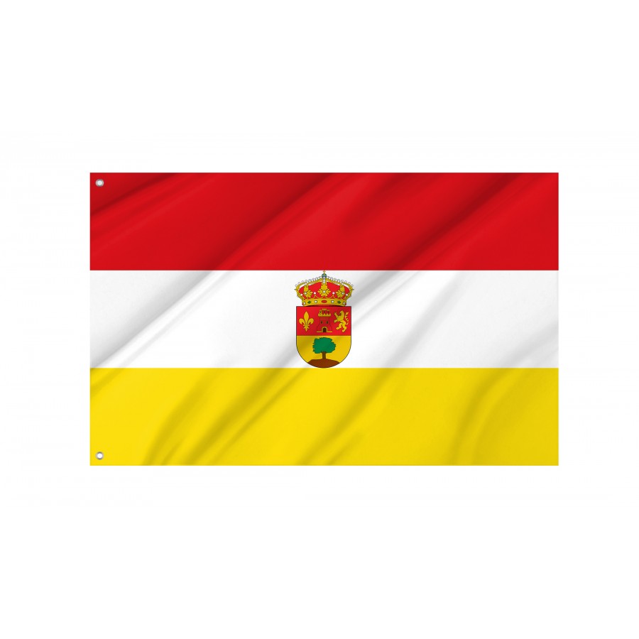 Flag Of Campos Del Paraíso, Cuenca Province, Spain, Patriotic Flags, Unique Design Print, Flags For Indoor & Outdoor Use - High Quality Castile La Mancha for Indoor and Outdoor Use