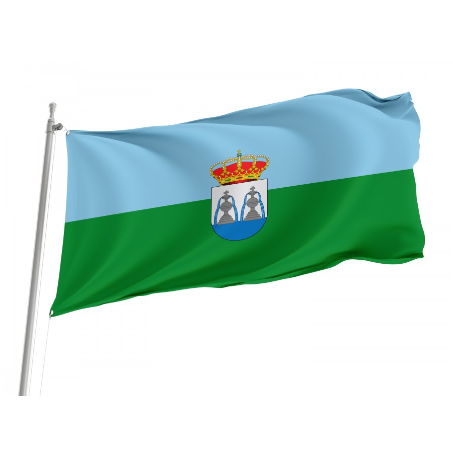 Flag Of Fuentes, Cuenca, Patriotic Flags, Unique Design Print, Flags For Indoor & Outdoor Use - High Quality Castile La Mancha for Indoor and Outdoor Use