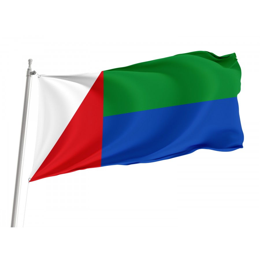 Flag Of La Pesquera, Cuenca, Patriotic Flags, Unique Design Print, Flags For Indoor & Outdoor Use - High Quality Castile La Mancha for Indoor and Outdoor Use