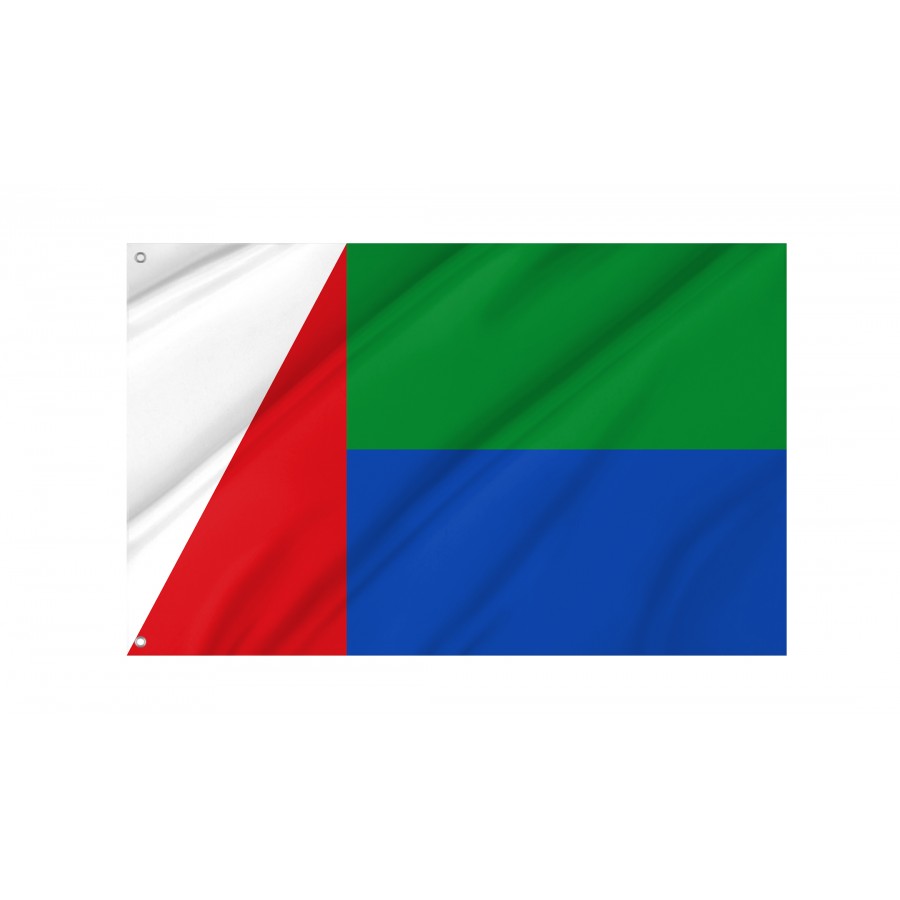 Flag Of La Pesquera, Cuenca, Patriotic Flags, Unique Design Print, Flags For Indoor & Outdoor Use - High Quality Castile La Mancha for Indoor and Outdoor Use