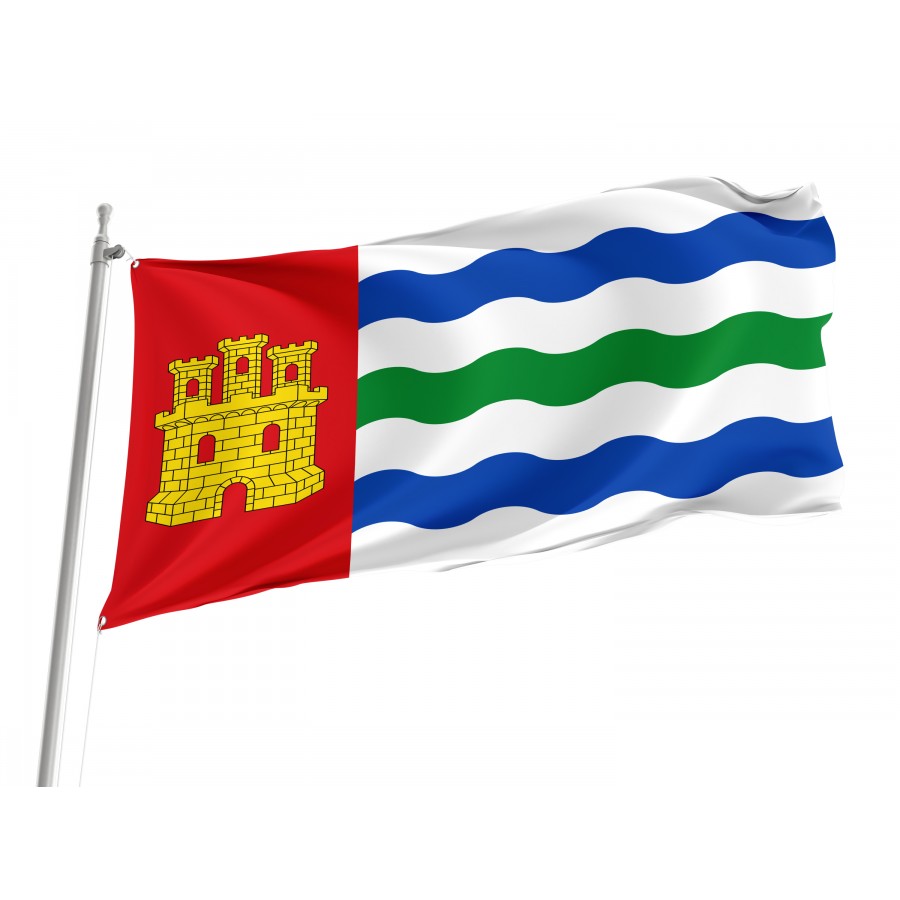 Flag Of Salinas Del Manzano, Cuenca, Patriotic Flags, Unique Design Print, Flags For Indoor & Outdoor Use - High Quality Castile La Mancha for Indoor and Outdoor Use