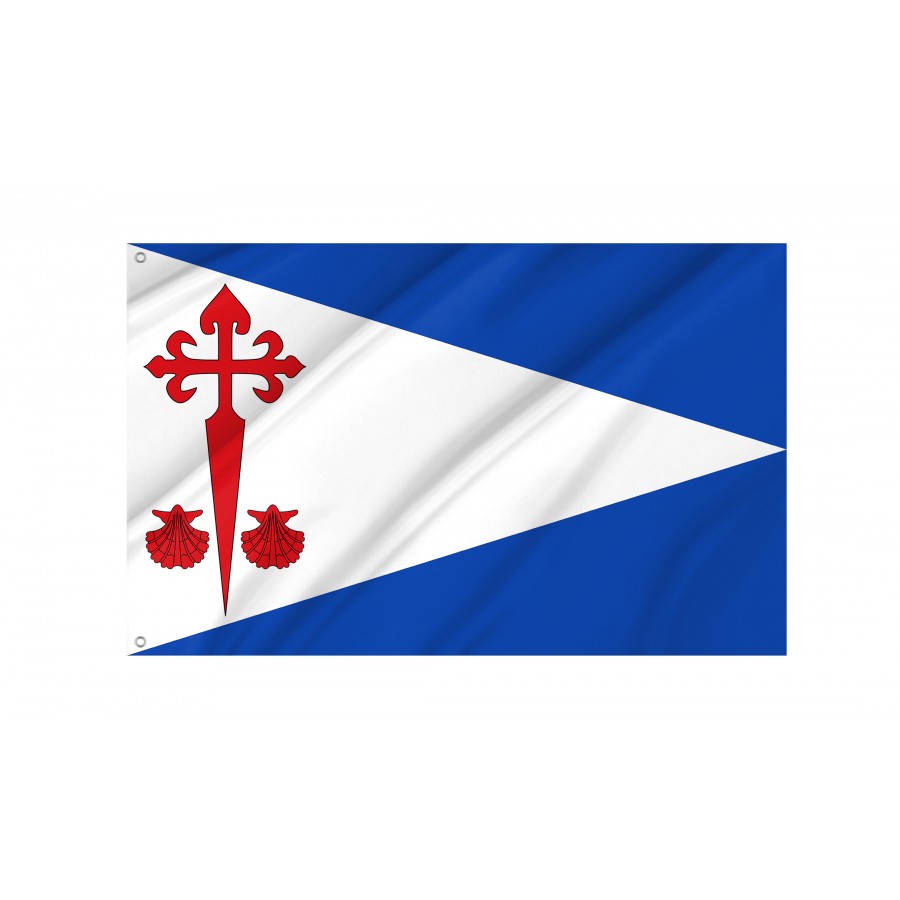Flag Town Of Horcajo De Santiago, Cuenca, Patriotic Flags, Unique Design Print, Flags For Indoor & Outdoor Use - High Quality Castile La Mancha for Indoor and Outdoor Use