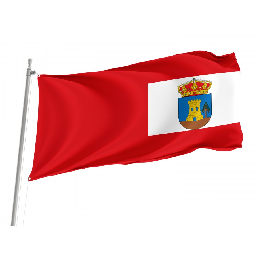 Flag Of Condemios De Arriba, Guadalajara, Patriotic Flags, Unique Design Print, Flags For Indoor & Outdoor Use - High Quality Castile La Mancha for Indoor and Outdoor Use