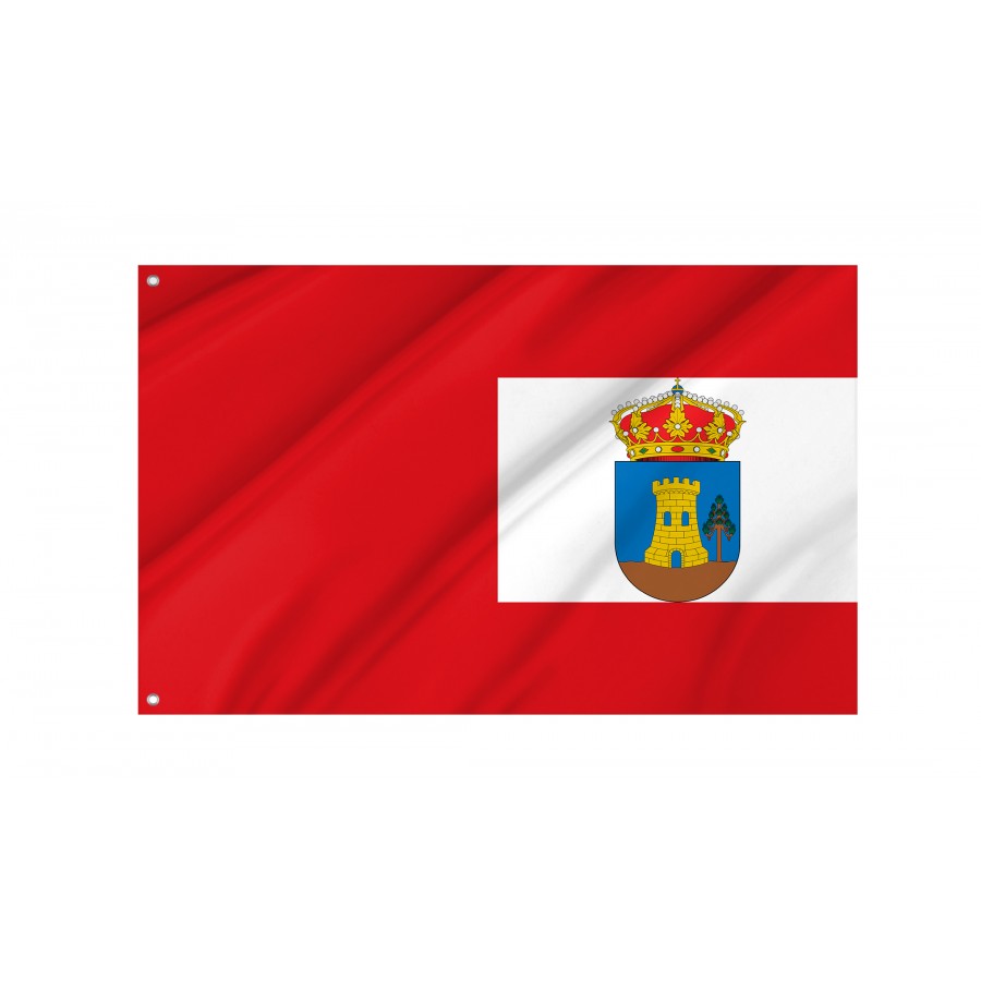 Flag Of Condemios De Arriba, Guadalajara, Patriotic Flags, Unique Design Print, Flags For Indoor & Outdoor Use - High Quality Castile La Mancha for Indoor and Outdoor Use