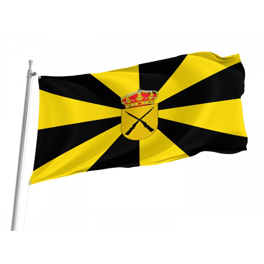 Flag Of Fuencemillán, Guadalajara, Patriotic Flags, Unique Design Print, Flags For Indoor & Outdoor Use - High Quality Castile La Mancha for Indoor and Outdoor Use