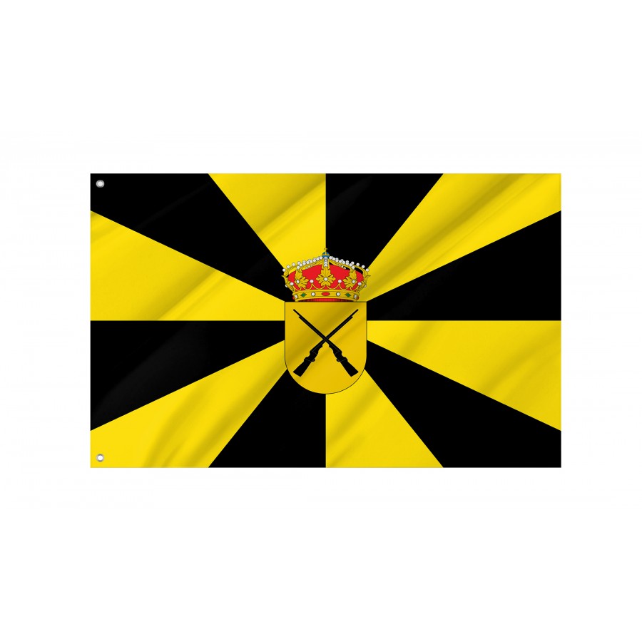 Flag Of Fuencemillán, Guadalajara, Patriotic Flags, Unique Design Print, Flags For Indoor & Outdoor Use - High Quality Castile La Mancha for Indoor and Outdoor Use
