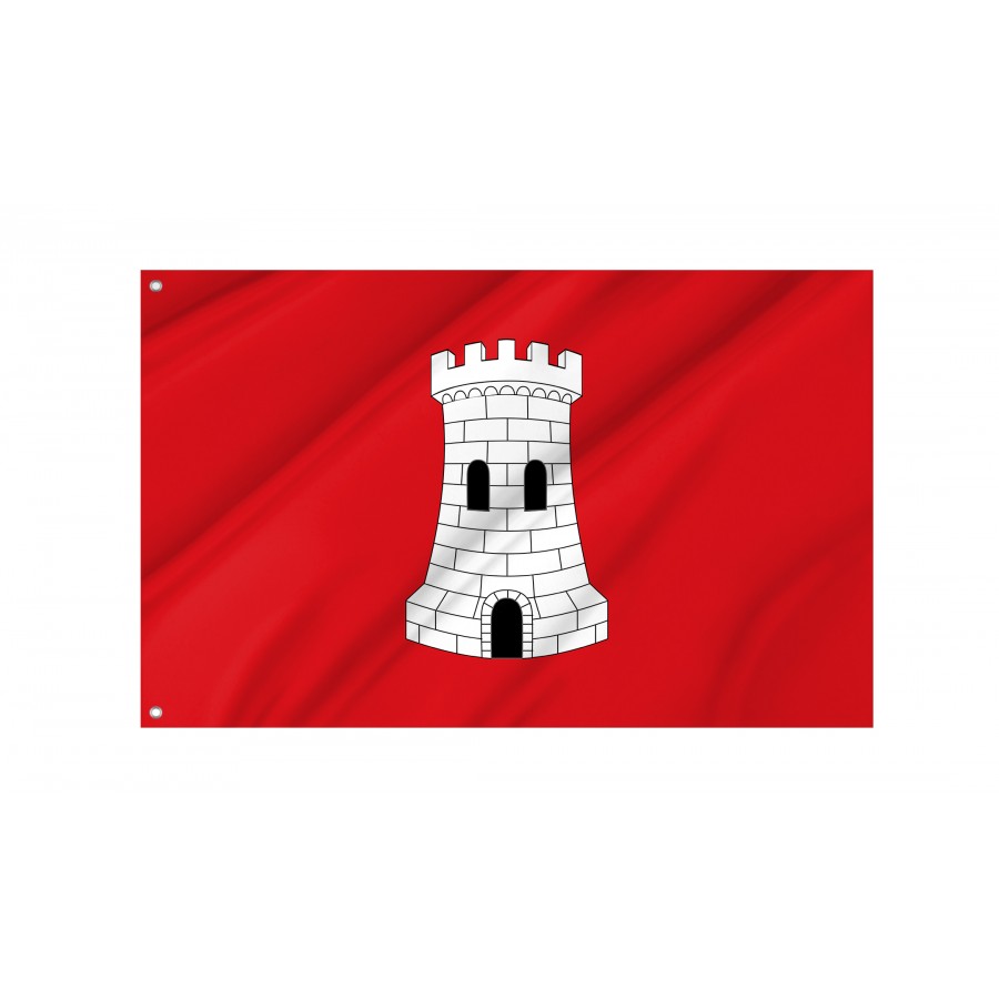 Flag Of Torre Del Burgo, Guadalajara, Patriotic Flags, Unique Design Print, Flags For Indoor & Outdoor Use - High Quality Castile La Mancha for Indoor and Outdoor Use