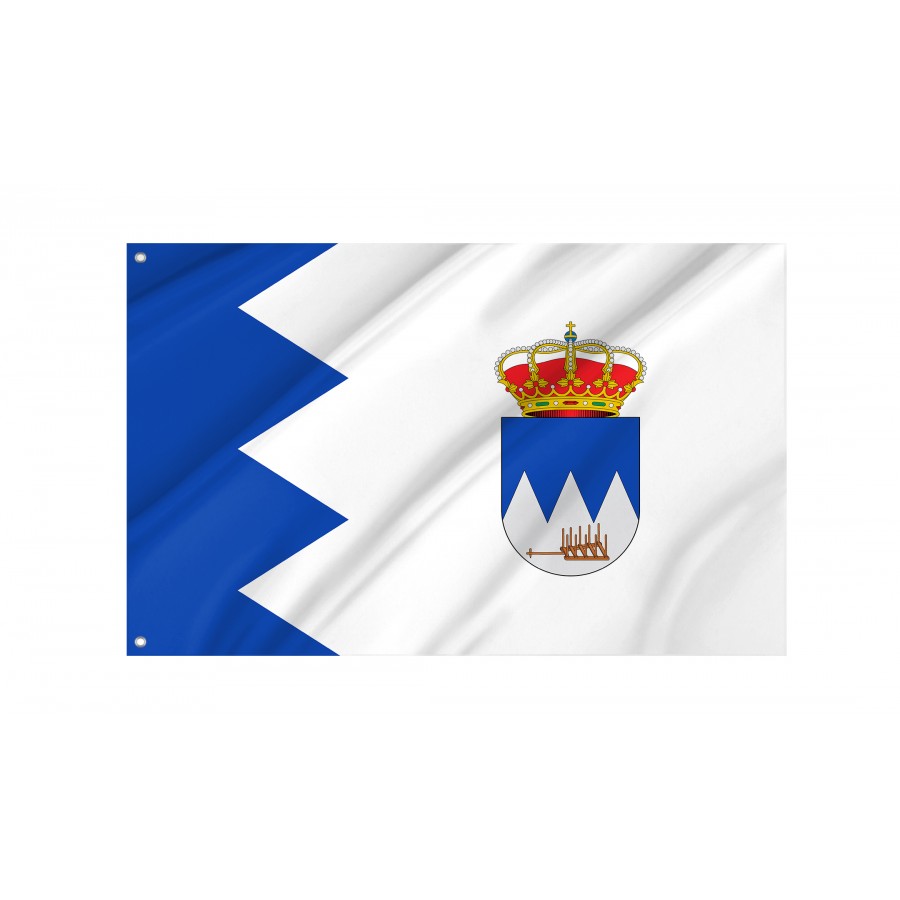 Flag Of E.l.m. De Vega De Gordón, León, Patriotic Flags, Unique Design Print, Flags For Indoor & Outdoor Use - High Quality Castile and Leon for Indoor and Outdoor Use