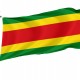 Flag of San Justo de la Vega, León, Patriotic Flags, Unique Design Print, Flags for Indoor & Outdoor Use - Imagine 1
