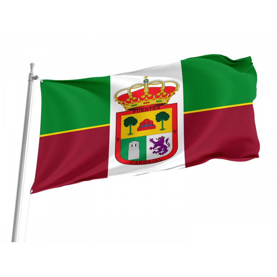 Flag Of Fuentes De Carbajal, León, Patriotic Flags, Unique Design Print, Flags For Indoor & Outdoor Use - High Quality Castile and Leon for Indoor and Outdoor Use