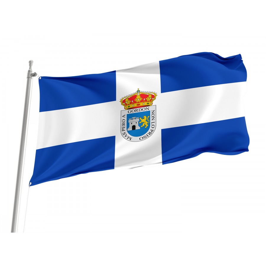 Flag Of La Pola De Gordón, León, Patriotic Flags, Unique Design Print, Flags For Indoor & Outdoor Use - High Quality Castile and Leon for Indoor and Outdoor Use