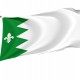 Flag of Puebla de Lillo, León, Patriotic Flags, Unique Design Print, Flags for Indoor & Outdoor Use - Imagine 1