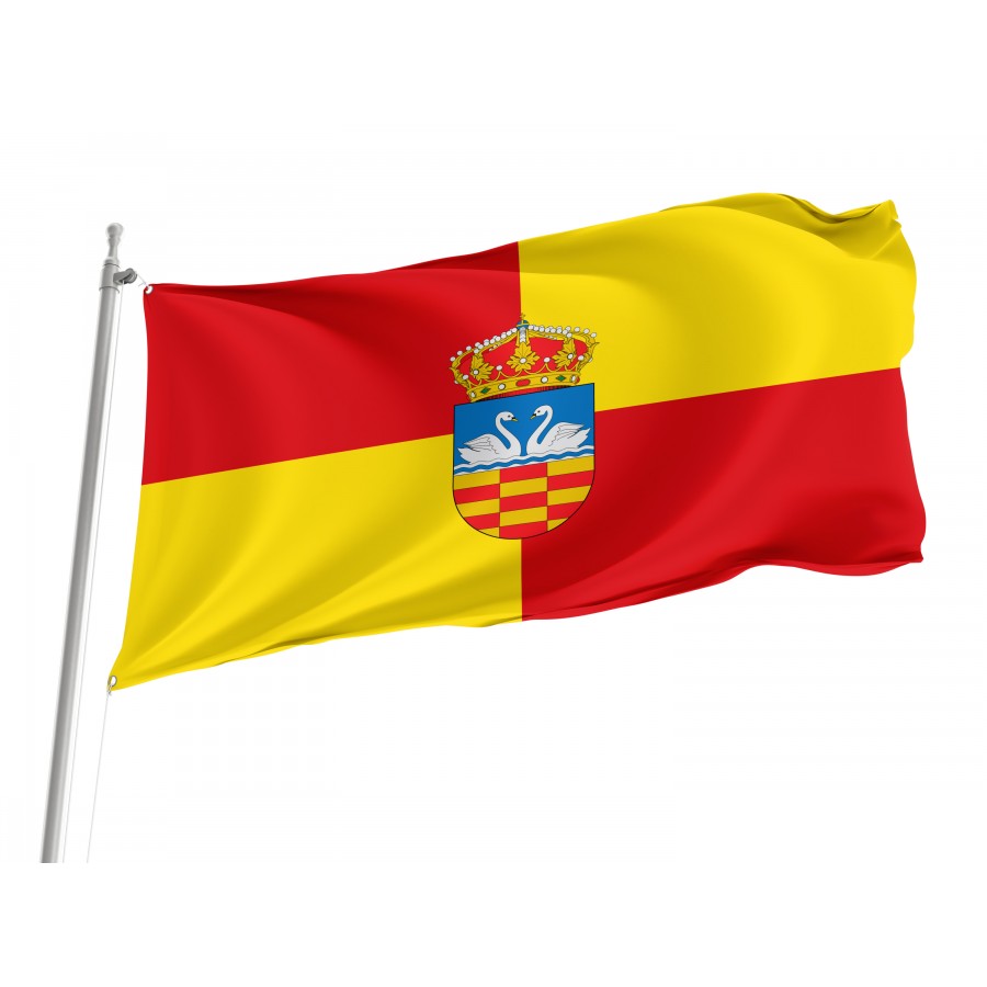 Flag Of Cisneros, Palencia, Patriotic Flags, Unique Design Print, Flags For Indoor & Outdoor Use - High Quality Castile and Leon for Indoor and Outdoor Use