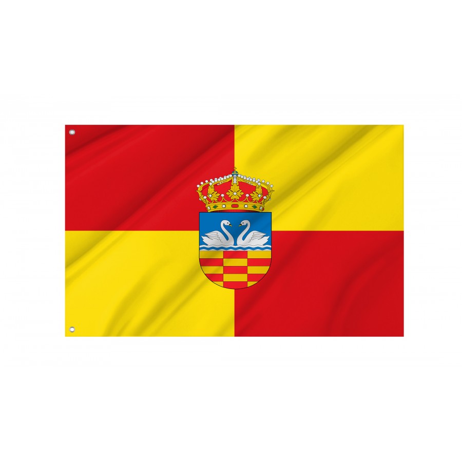 Flag Of Cisneros, Palencia, Patriotic Flags, Unique Design Print, Flags For Indoor & Outdoor Use - High Quality Castile and Leon for Indoor and Outdoor Use
