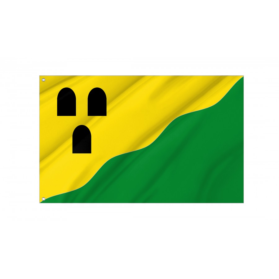 Flag Of Cobos De Cerrato Palencia, Patriotic Flags, Unique Design Print, Flags For Indoor & Outdoor Use - High Quality Castile and Leon for Indoor and Outdoor Use