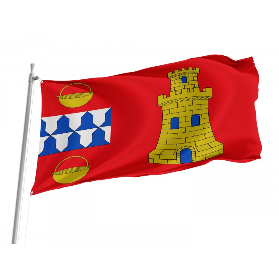 Flag Of Calahorra De Boedo, Palencia, Spain, Patriotic Flags, Unique Design Print, Flags For Indoor & Outdoor Use - High Quality Castile and Leon for Indoor and Outdoor Use