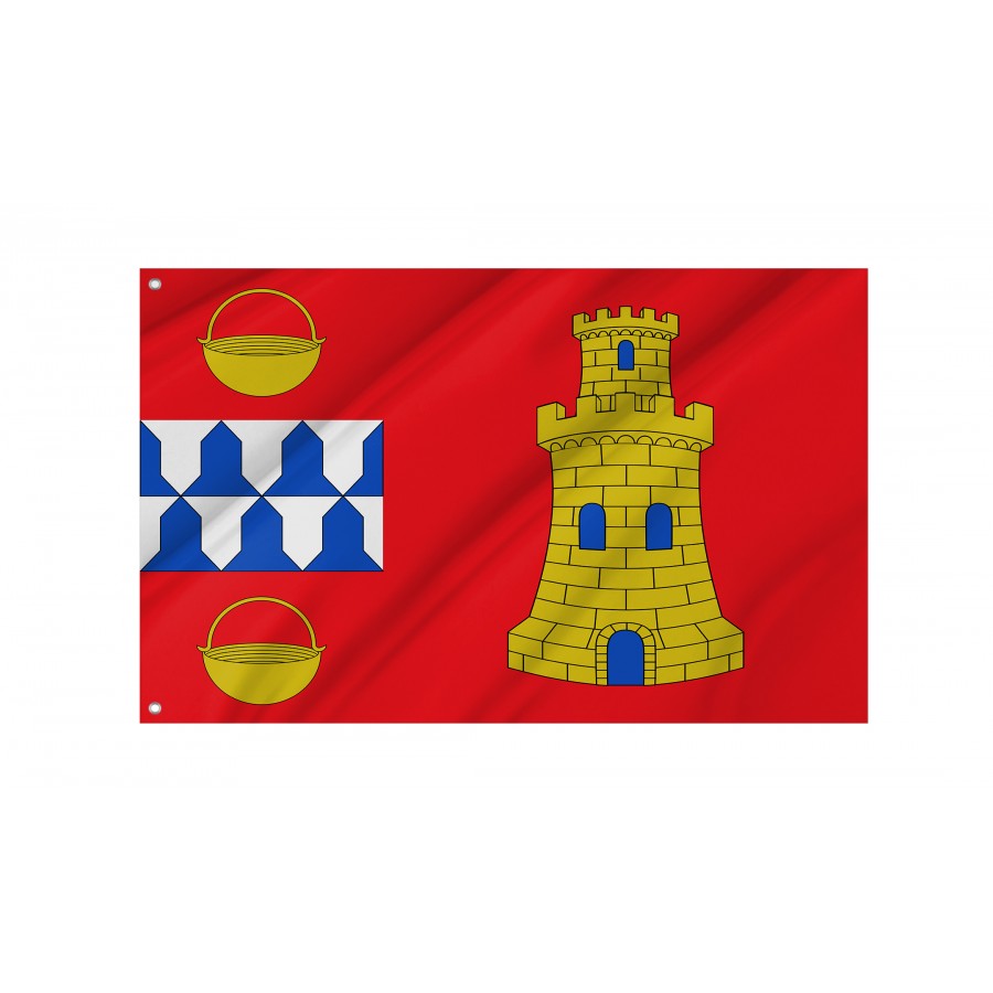 Flag Of Calahorra De Boedo, Palencia, Spain, Patriotic Flags, Unique Design Print, Flags For Indoor & Outdoor Use - High Quality Castile and Leon for Indoor and Outdoor Use