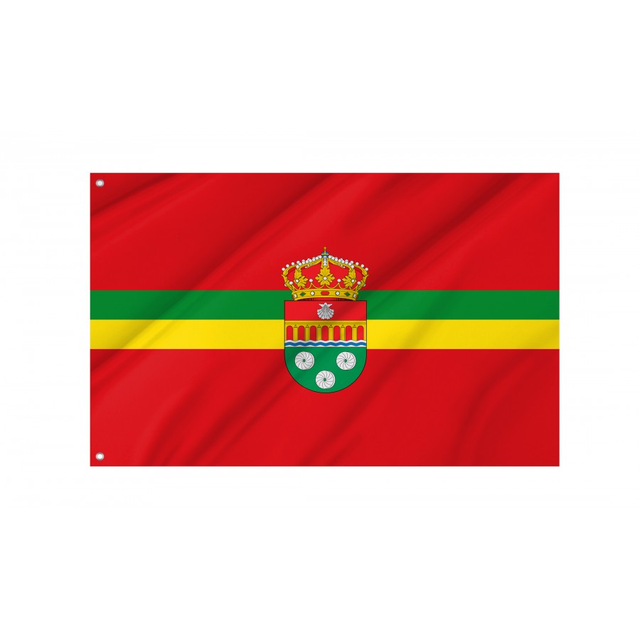 Flag Of Calzada De Los Molinos, Palencia, Spain, Patriotic Flags, Unique Design Print, Flags For Indoor & Outdoor Use - High Quality Castile and Leon for Indoor and Outdoor Use