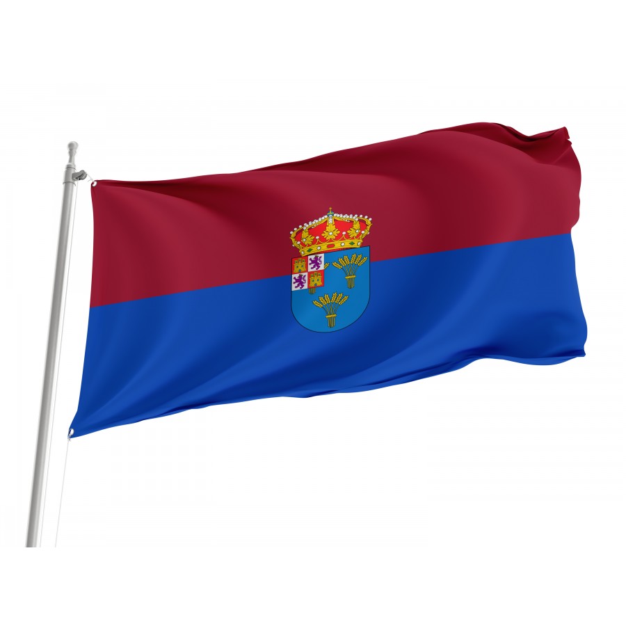 Flag Of Lantadilla, Palencia, Patriotic Flags, Unique Design Print, Flags For Indoor & Outdoor Use - High Quality Castile and Leon for Indoor and Outdoor Use
