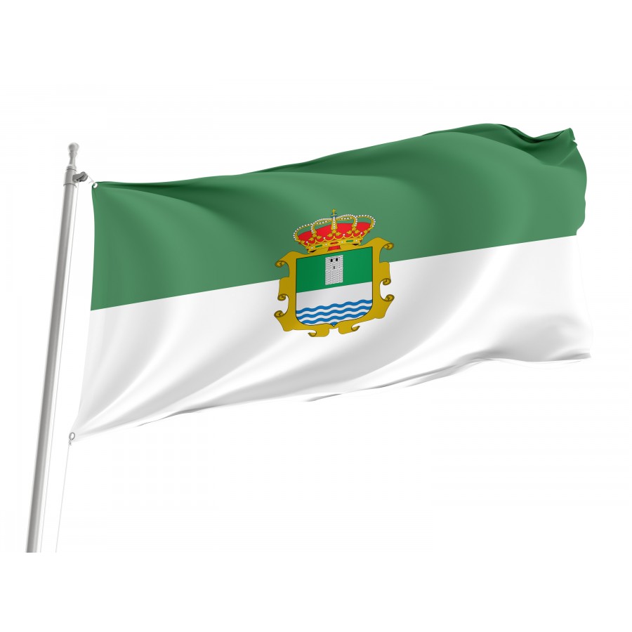 Flag Of Santibáñez De La Peña, Palencia, Patriotic Flags, Unique Design Print, Flags For Indoor & Outdoor Use - High Quality Castile and Leon for Indoor and Outdoor Use