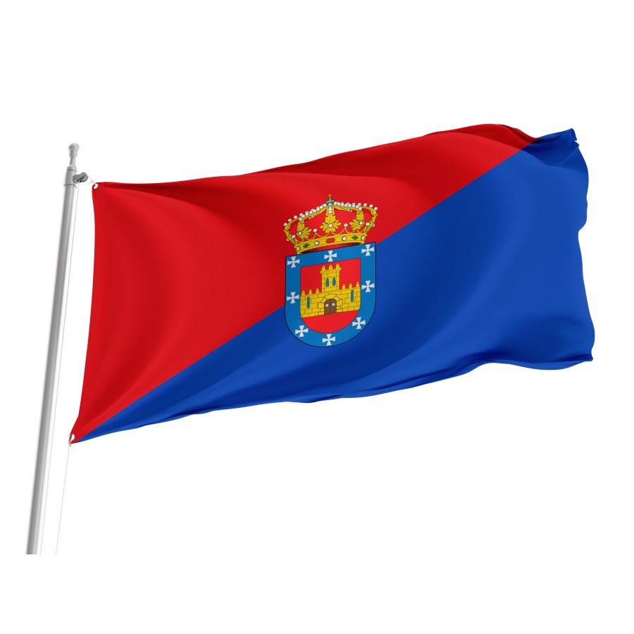 Flag Of Santoyo, Palencia, Patriotic Flags, Unique Design Print, Flags For Indoor & Outdoor Use - High Quality Castile and Leon for Indoor and Outdoor Use