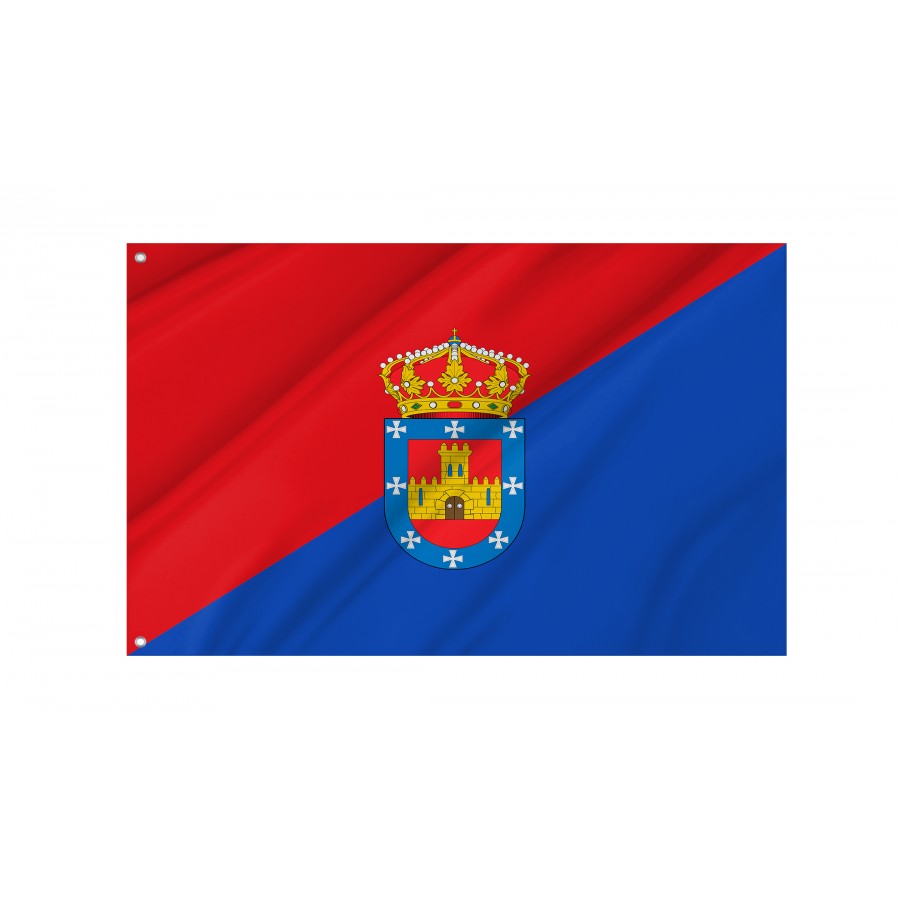 Flag Of Santoyo, Palencia, Patriotic Flags, Unique Design Print, Flags For Indoor & Outdoor Use - High Quality Castile and Leon for Indoor and Outdoor Use