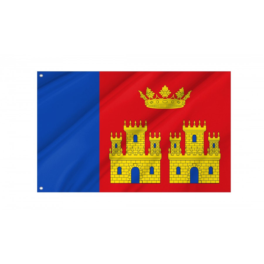 Flag Of Villasila De Valdavia, Palencia, Patriotic Flags, Unique Design Print, Flags For Indoor & Outdoor Use - High Quality Castile and Leon for Indoor and Outdoor Use