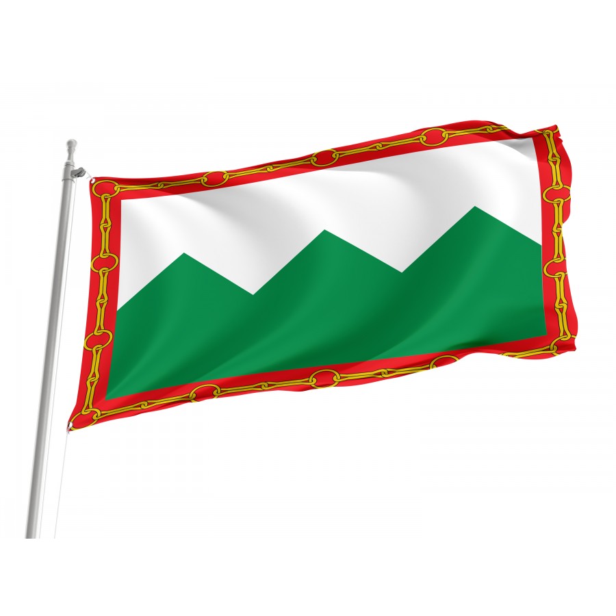 Flag Of Narros Del Puerto, Ávila, Patriotic Flags, Unique Design Print, Flags For Indoor & Outdoor Use - High Quality Castile and Leon for Indoor and Outdoor Use