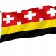 Flag of Aiguafreda, Barcelona, Catalonia, Patriotic Flags, Unique Design Print, Flags for Indoor & Outdoor Use - Imagine 1