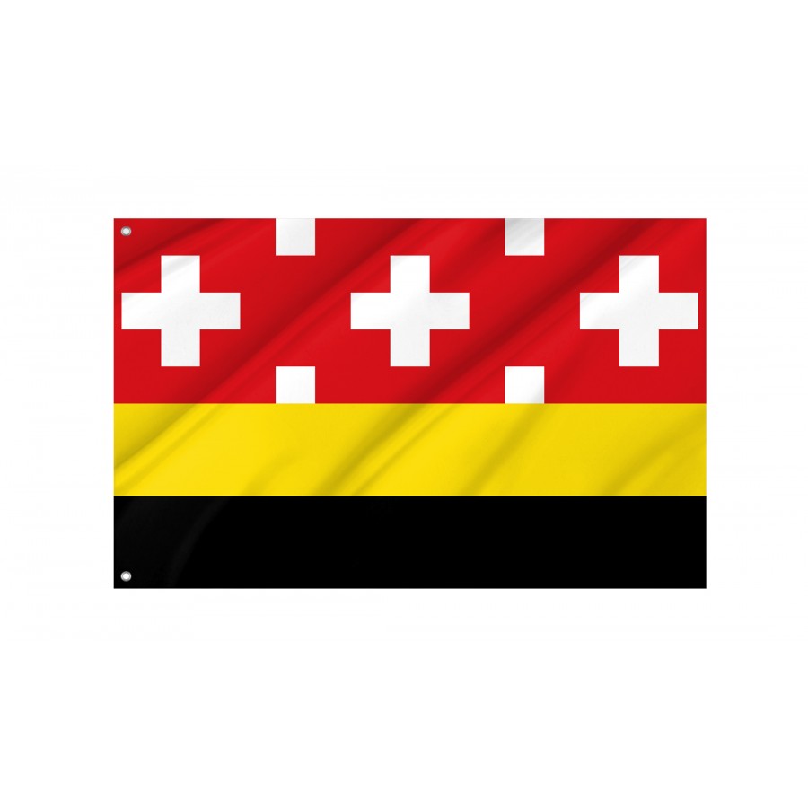 Flag Of Aiguafreda, Barcelona, Catalonia, Patriotic Flags, Unique Design Print, Flags For Indoor & Outdoor Use - High Quality Catalonia for Indoor and Outdoor Use