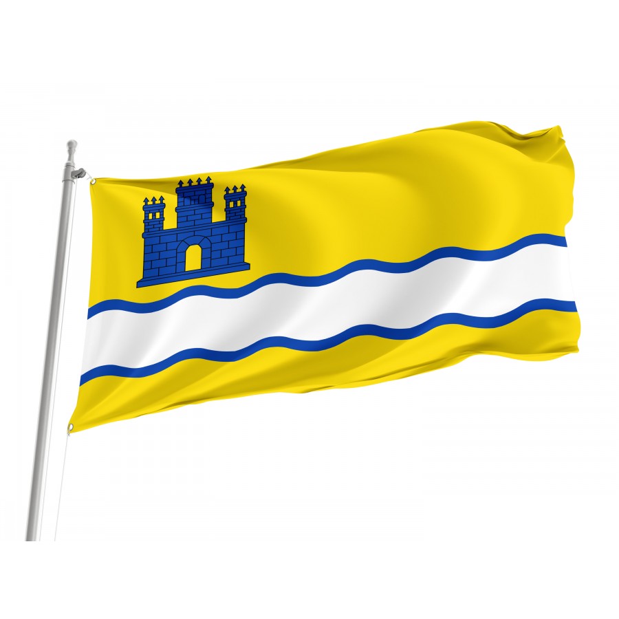 Flag Of Alfara De Carles, Tarragona, Catalonia, Patriotic Flags, Unique Design Print, Flags For Indoor & Outdoor Use - High Quality Catalonia for Indoor and Outdoor Use