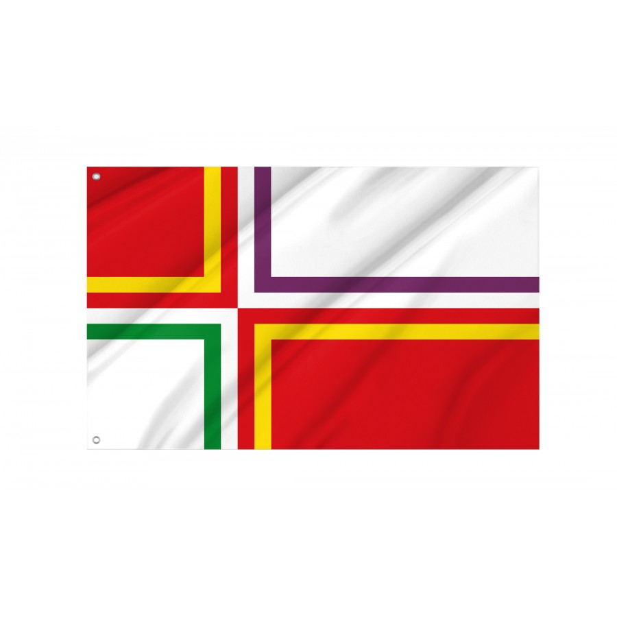Flag Of Alt Àneu Lleida, Catalonia, Patriotic Flags, Unique Design Print, Flags For Indoor & Outdoor Use - High Quality Catalonia for Indoor and Outdoor Use