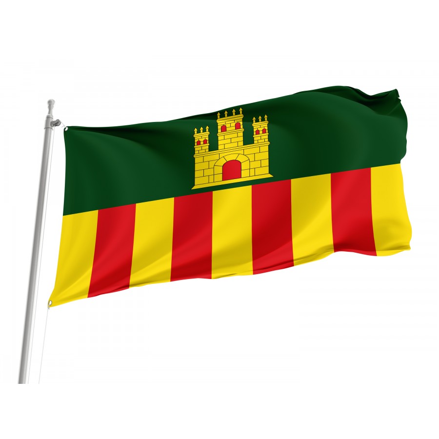 Flag Of Cubelles, Barcelona, Patriotic Flags, Unique Design Print, Flags For Indoor & Outdoor Use - High Quality Catalonia for Indoor and Outdoor Use