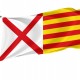Flag of Hospitalet de Llobregat, Barcelona, Patriotic Flags, Unique Design Print, Flags for Indoor & Outdoor Use - Imagine 1
