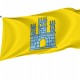 Flag of Lluçà, Barcelona, Patriotic Flags, Unique Design Print, Flags for Indoor & Outdoor Use - Imagine 1