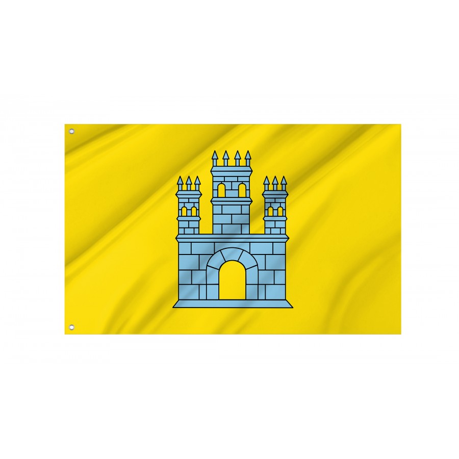 Flag Of Lluçà, Barcelona, Patriotic Flags, Unique Design Print, Flags For Indoor & Outdoor Use - High Quality Catalonia for Indoor and Outdoor Use